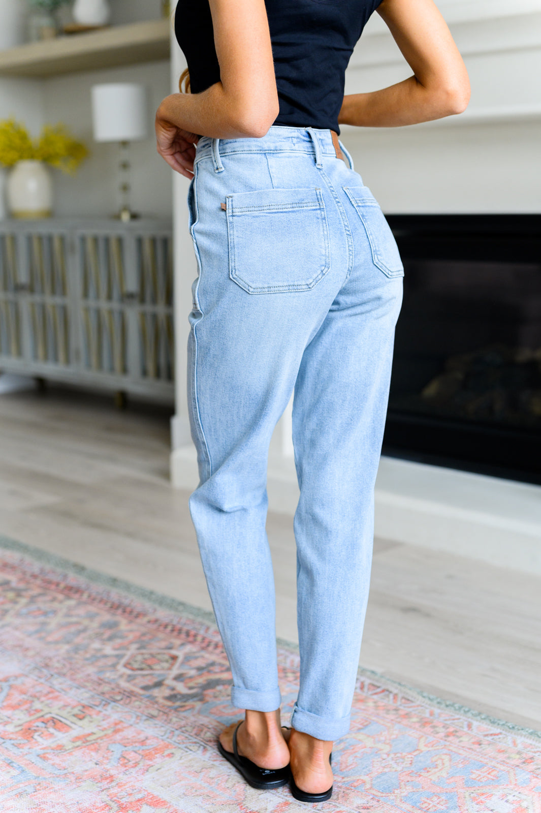 Judy Blue Cooper High Rise Denim Jogger