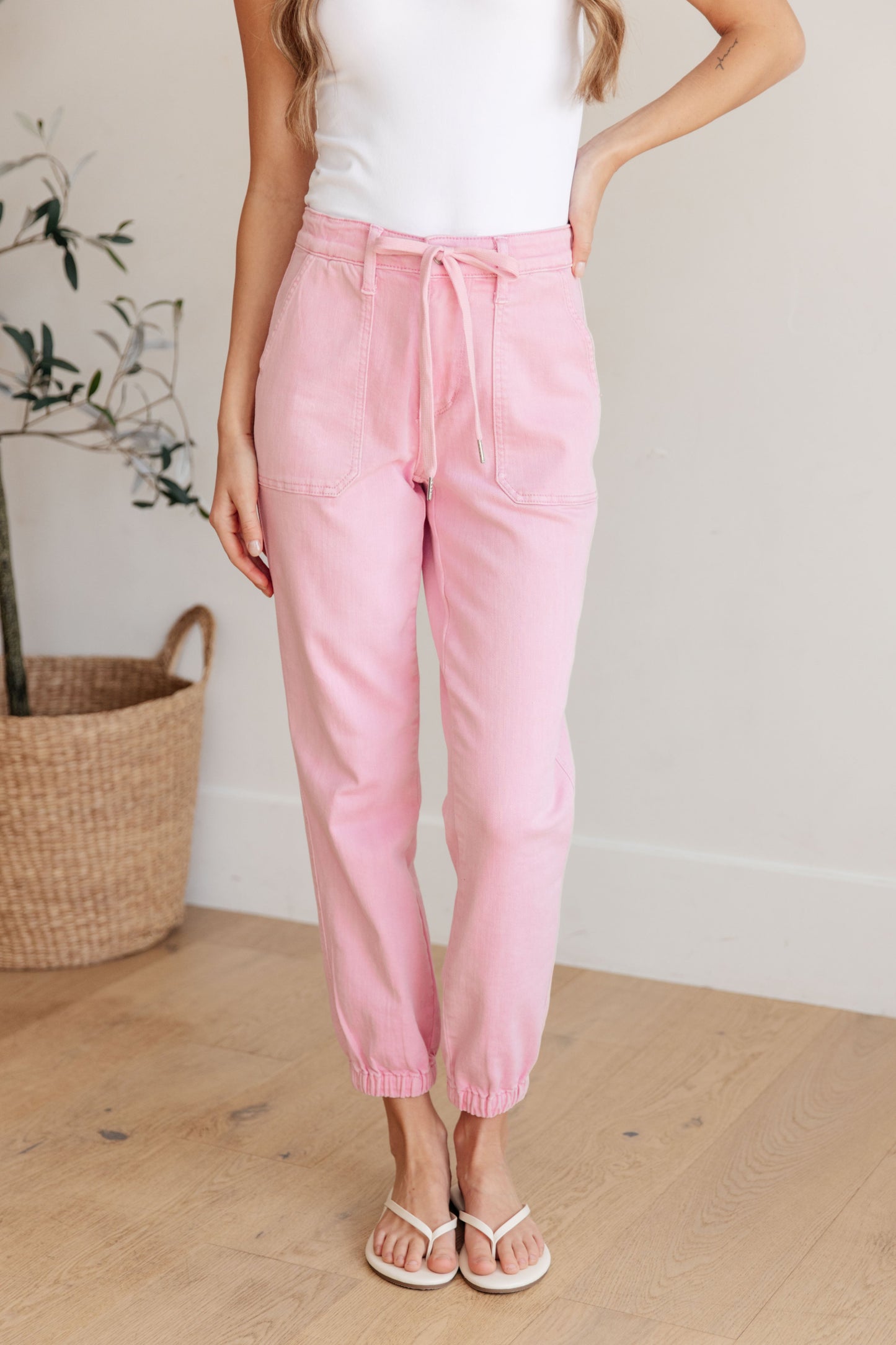 Judy Blue Regina High Rise Denim Jogger