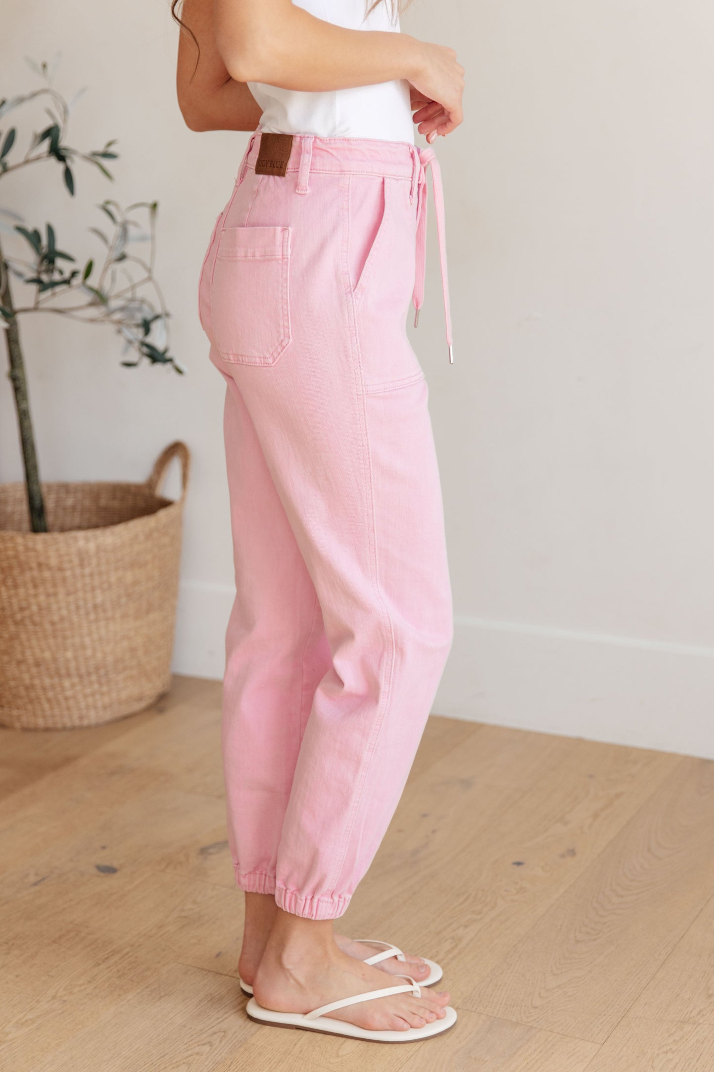 Judy Blue Regina High Rise Denim Jogger