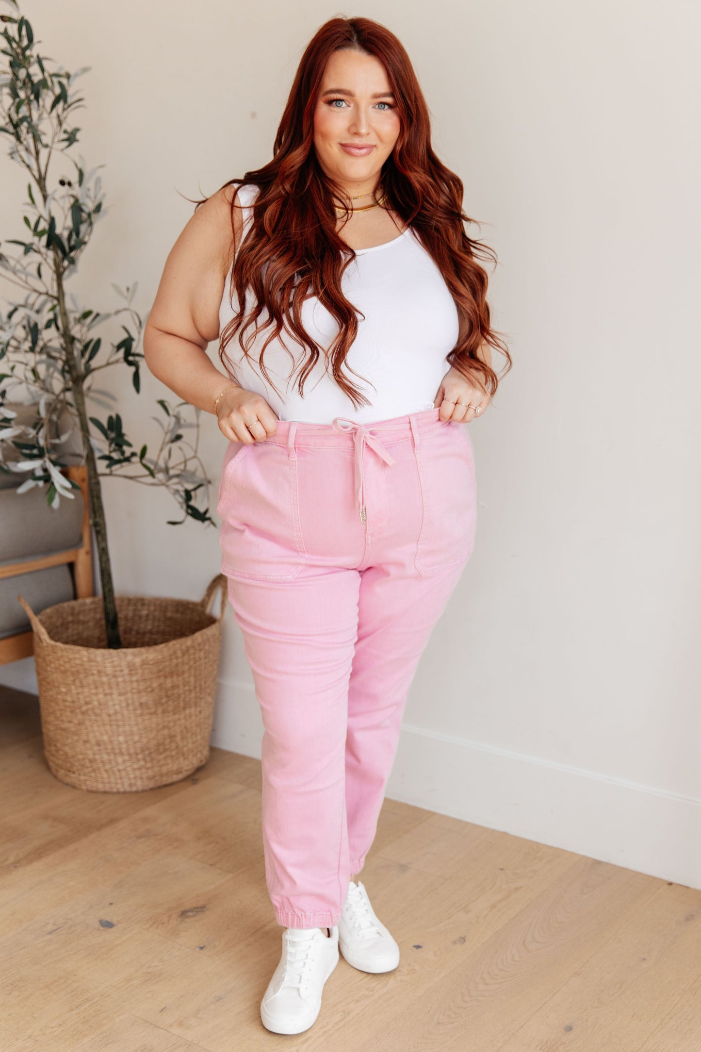 Judy Blue Regina High Rise Denim Jogger
