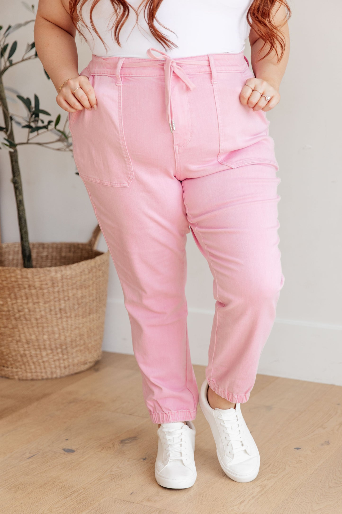 Judy Blue Regina High Rise Denim Jogger