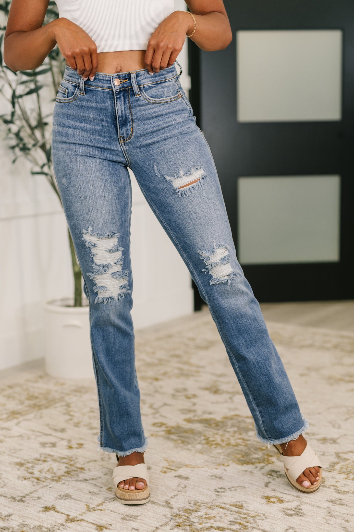 Judy Blue Maureen High Rise Bootcut Jeans