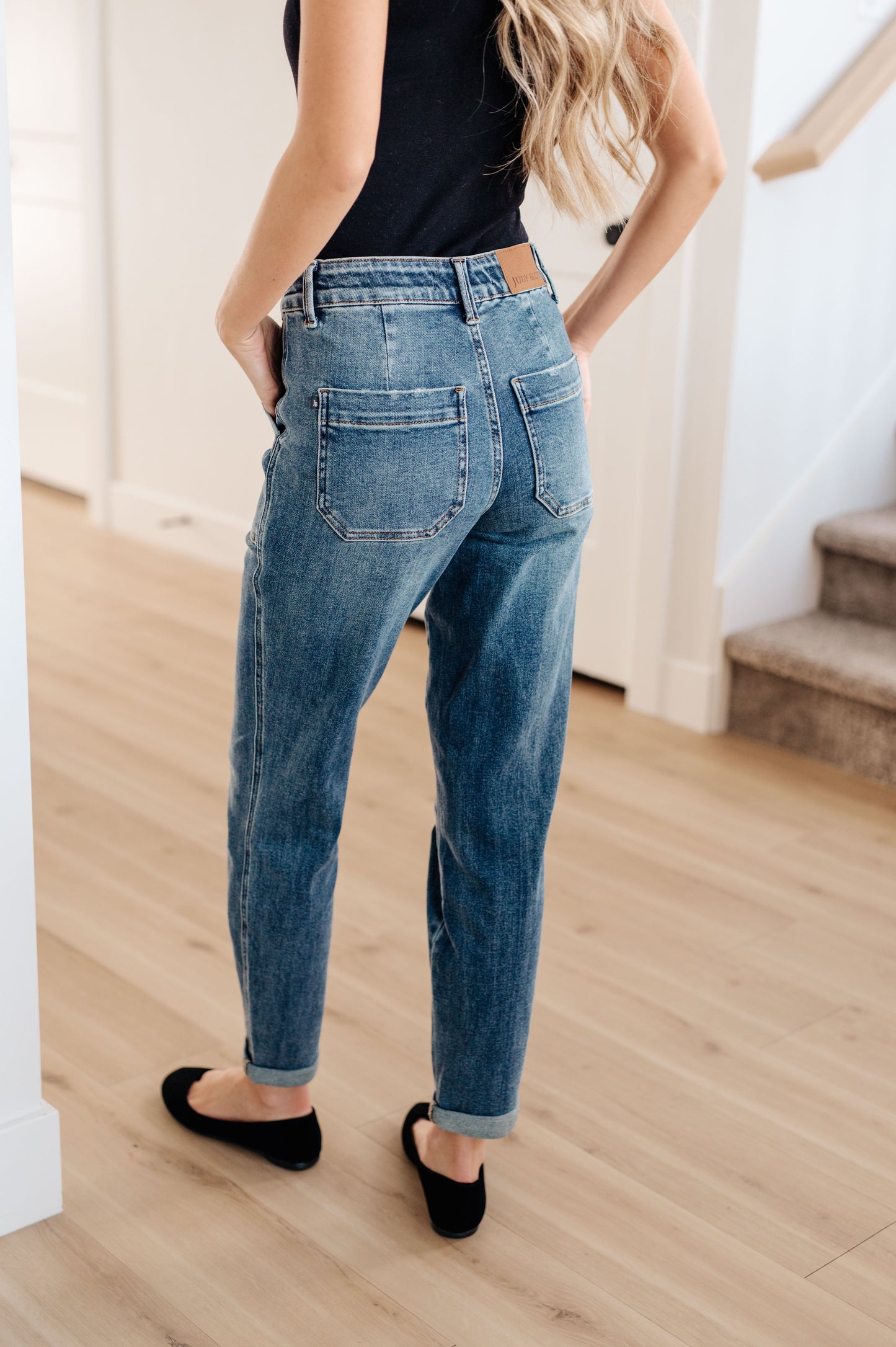 Judy Blue Payton Pull On Denim Joggers