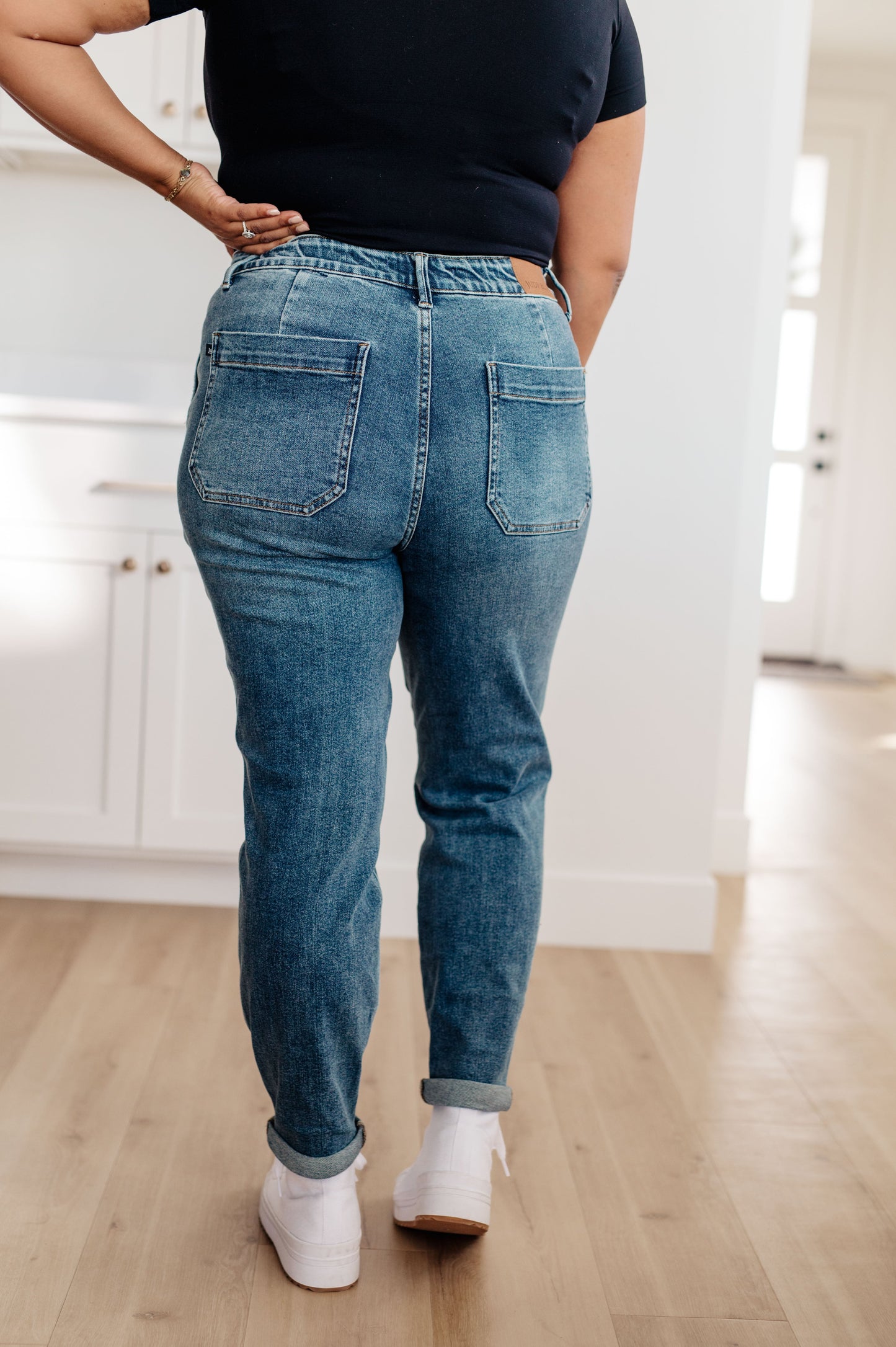 Judy Blue Payton Pull On Denim Joggers