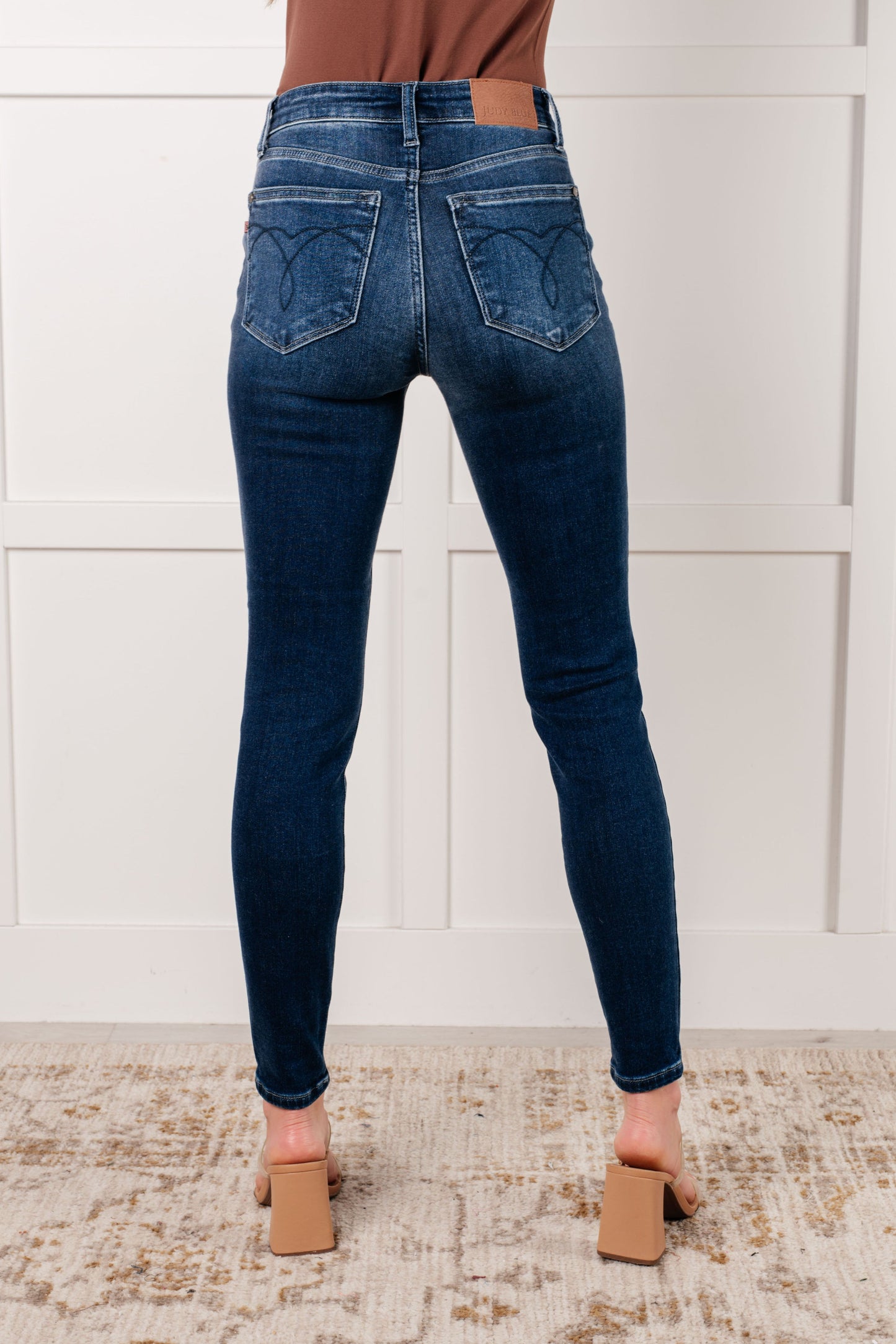 Judy Blue Skylar Thermal Vintage Skinny Jean