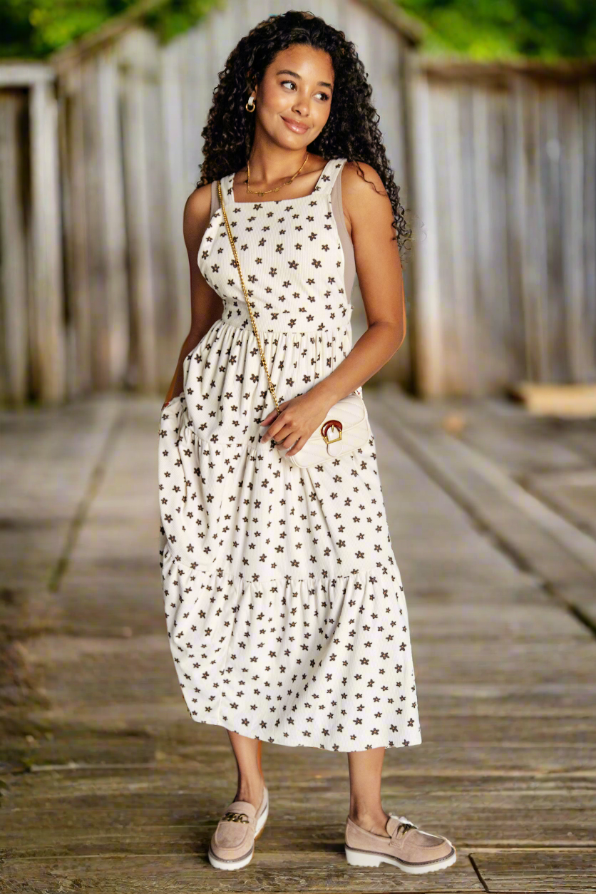 Naturally Chic Flower Fields Dress