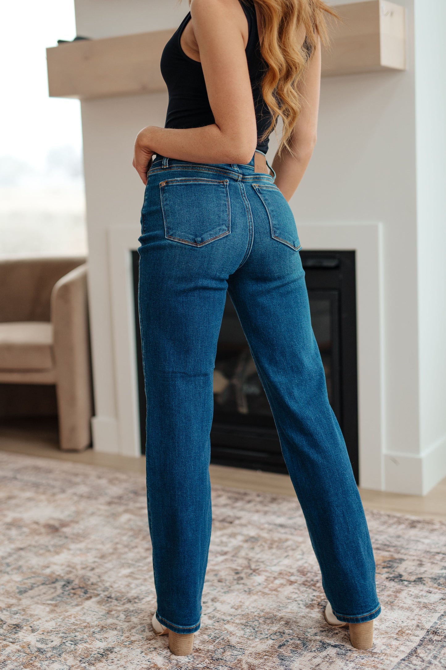 Judy Blue Pippa Button Fly Dad Jeans