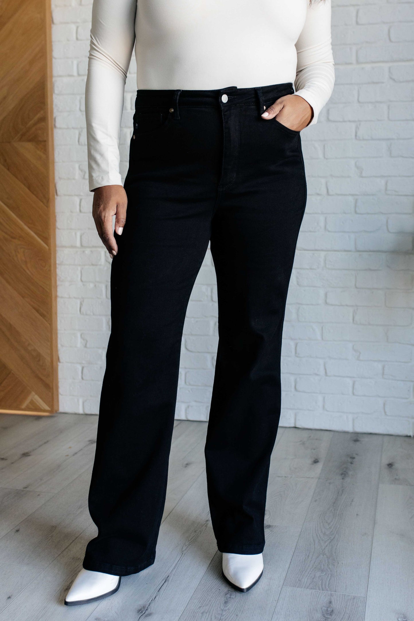 Judy Blue Angelica Control Top Straight Leg Jeans