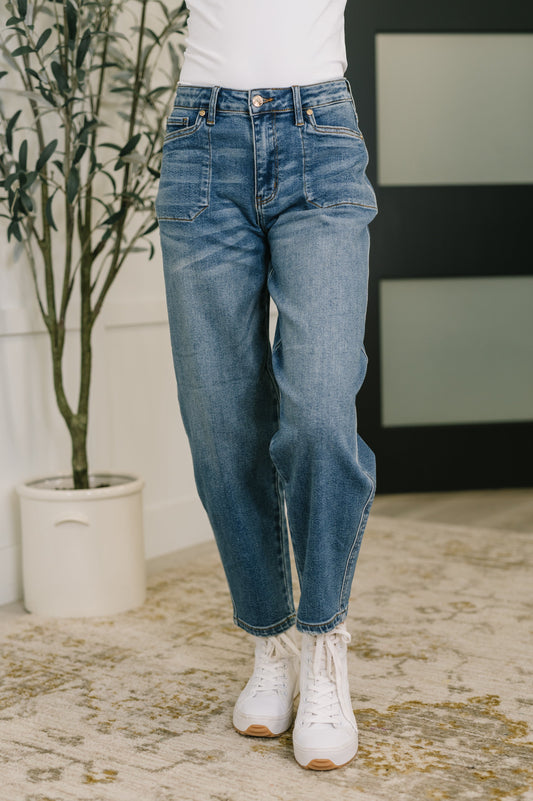 Judy Blue Bella High Waist Soft Barrel Stitch