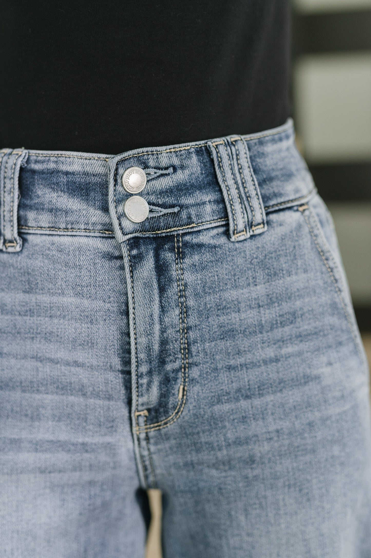 Judy Blue Carrie High Waist Trouser Wide Leg