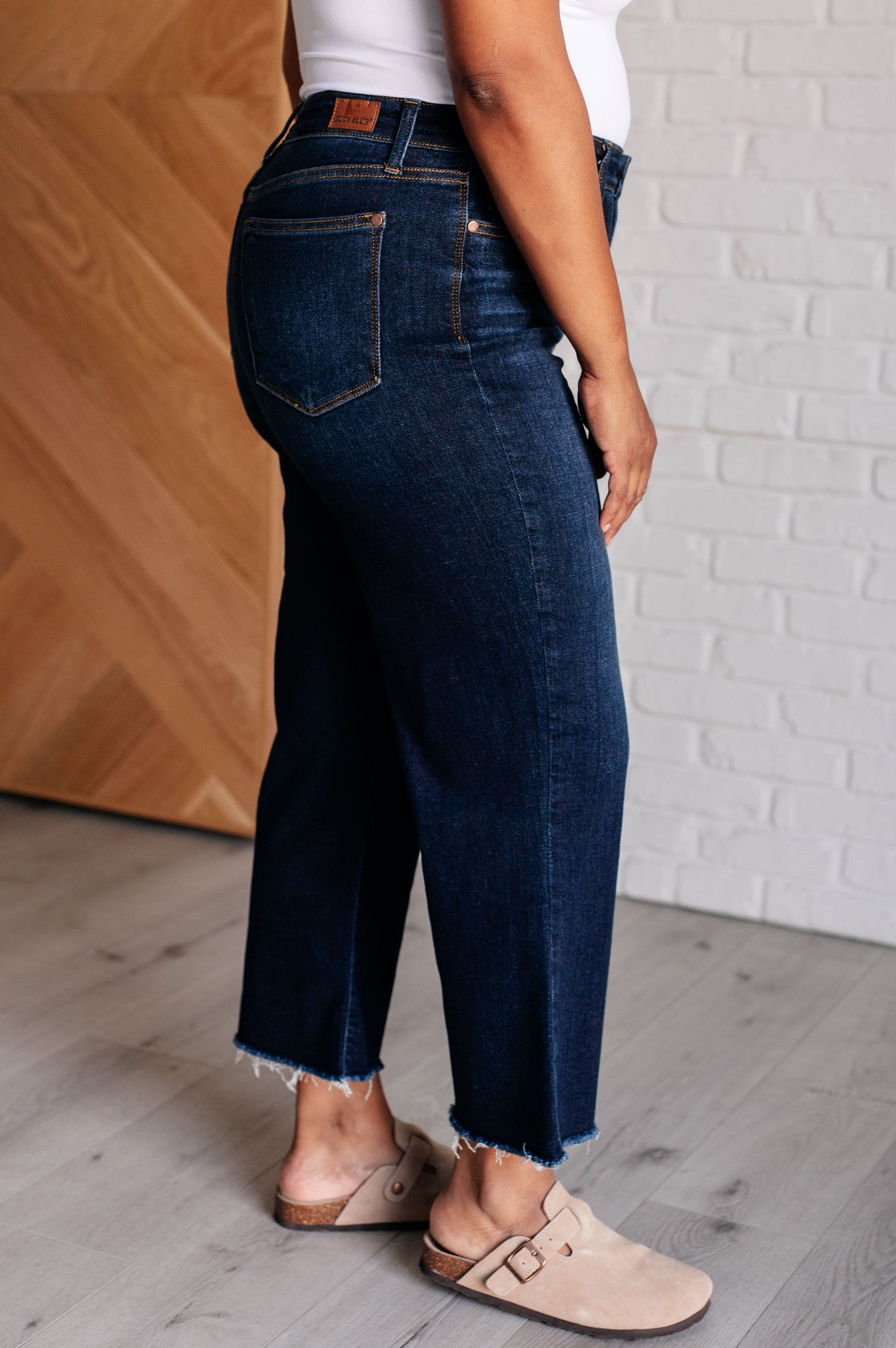 Judy Blue Madeline High Rise Wide Leg Jeans