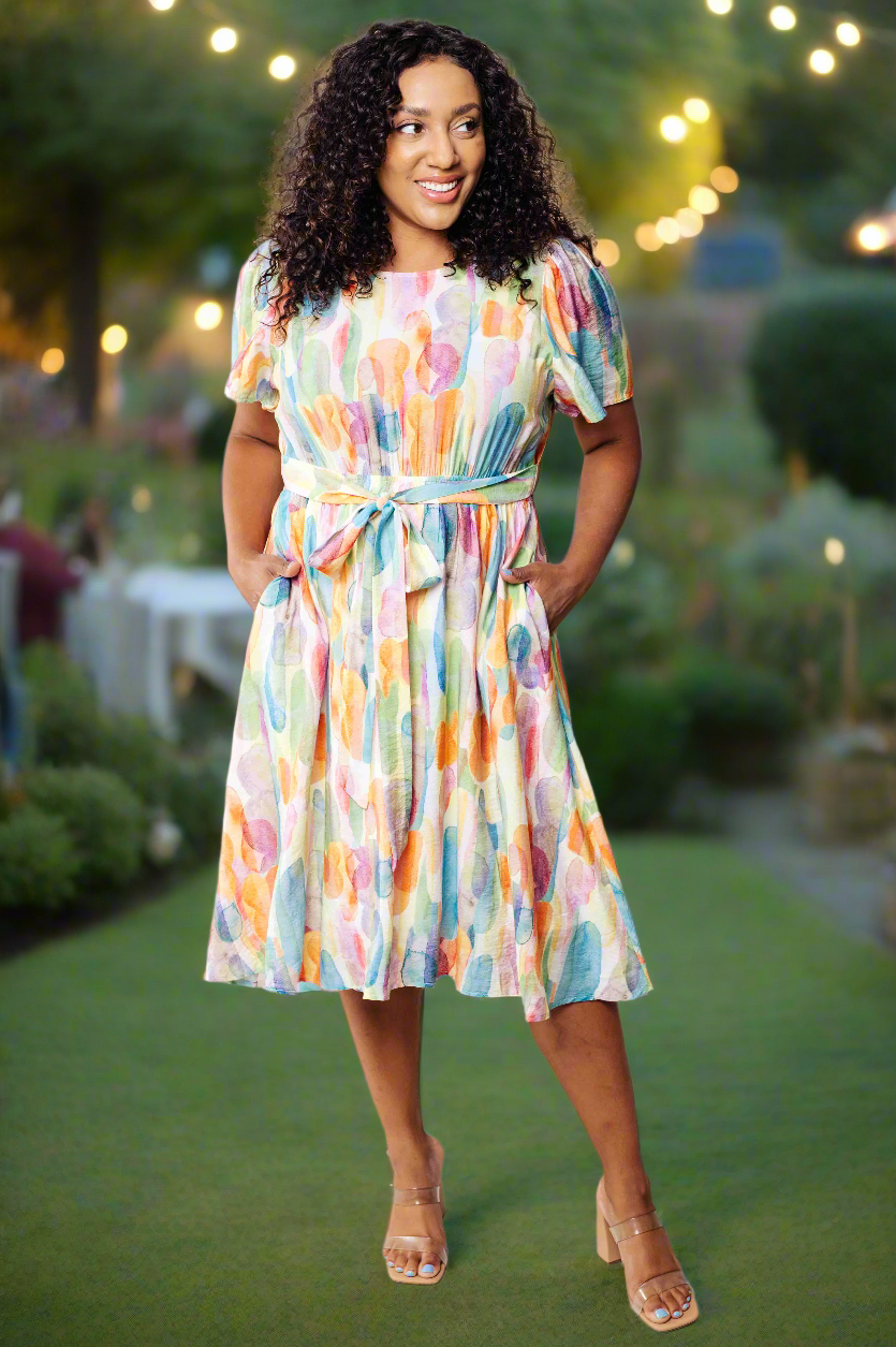 Young, Wild & Free Round Neck Dress