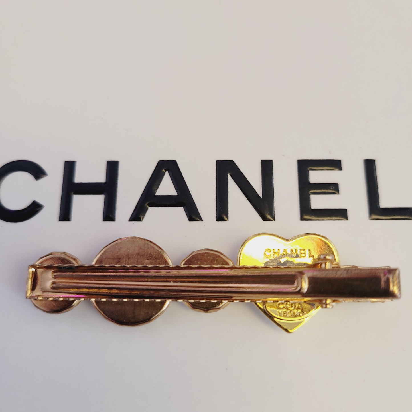 Upcycled Chanel Hair Clip
