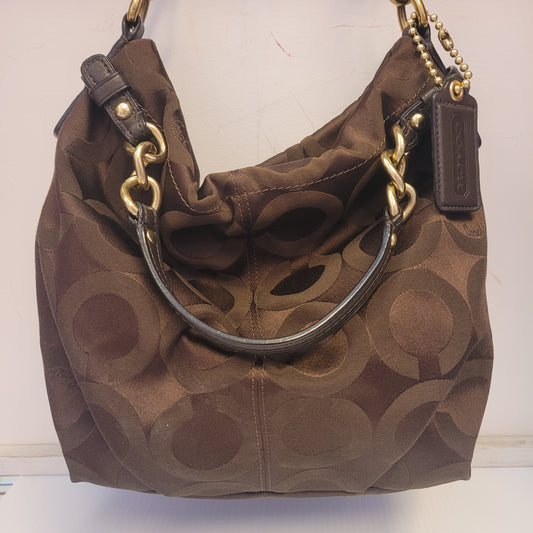 Coach Op Art Signature Brooke Bag