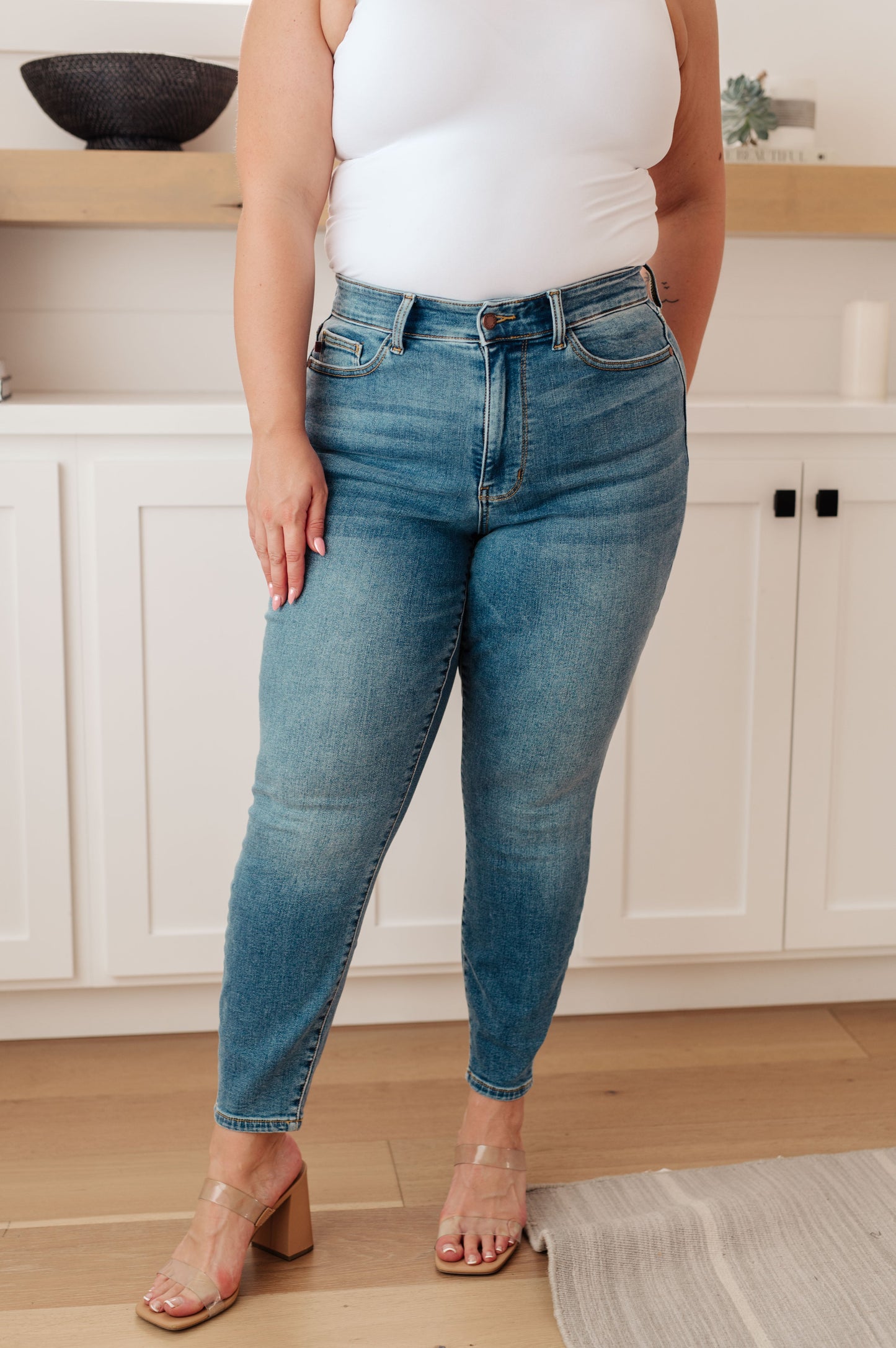 Judy Blue Bryant Thermal Skinny Jean