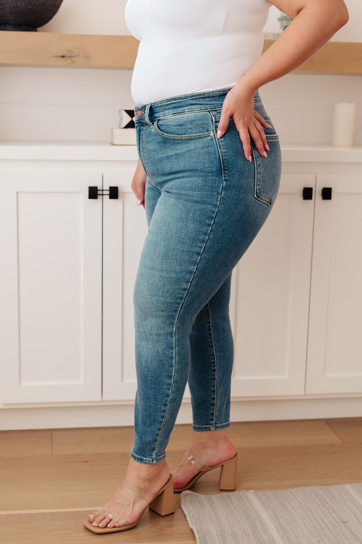 Judy Blue Bryant Thermal Skinny Jean