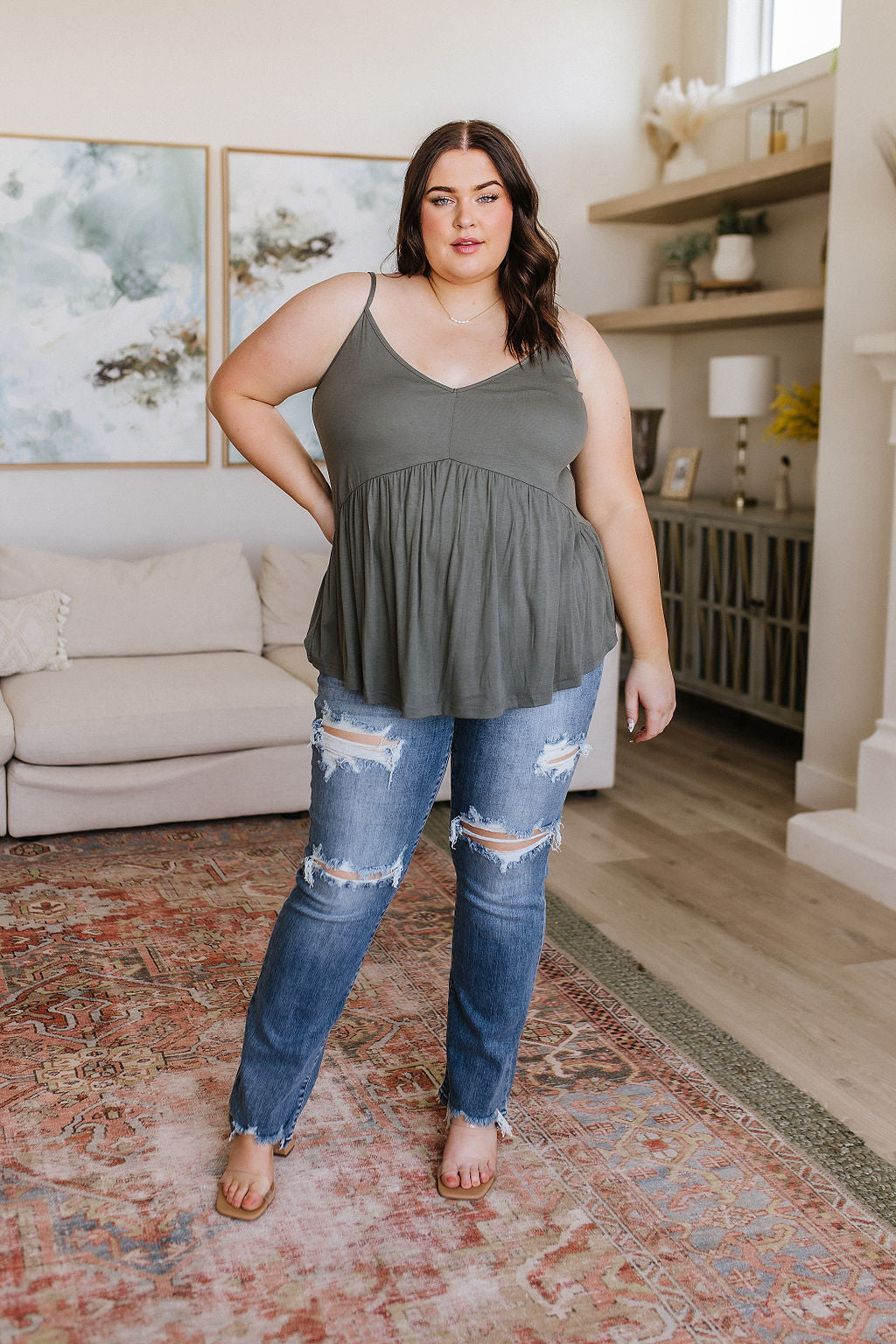 Never Not Loving V-Neck Cami