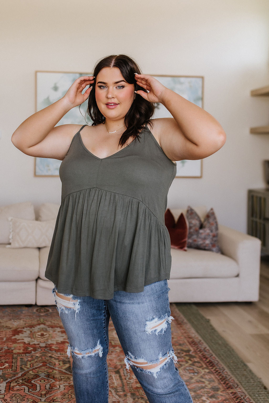Never Not Loving V-Neck Cami