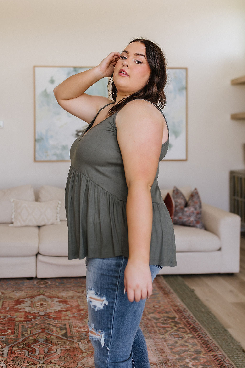 Never Not Loving V-Neck Cami
