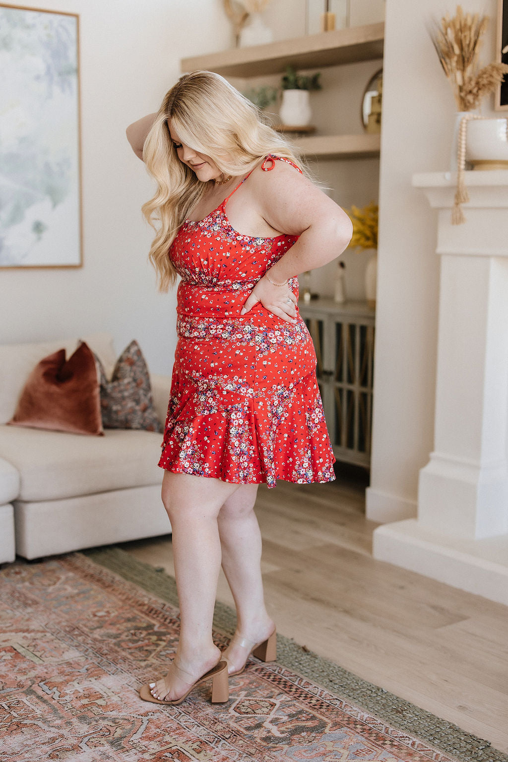 On Parade Ditsy Floral Dress