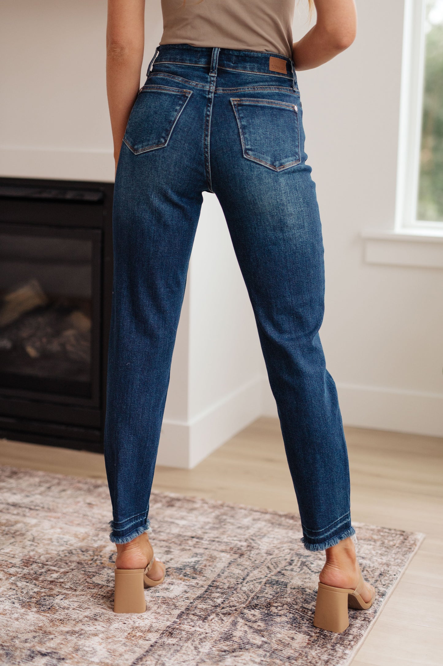 Judy Blue Phillipa Release Hem Slim Jeans